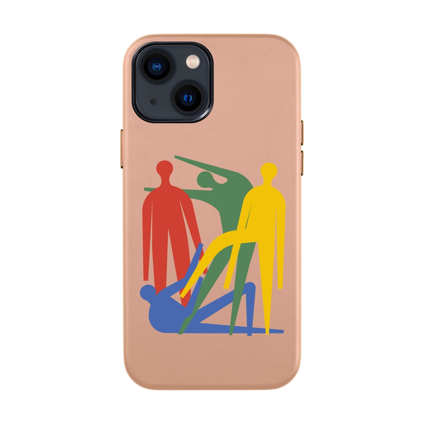 MANBOS-iPhone 14 Leather Kılıf