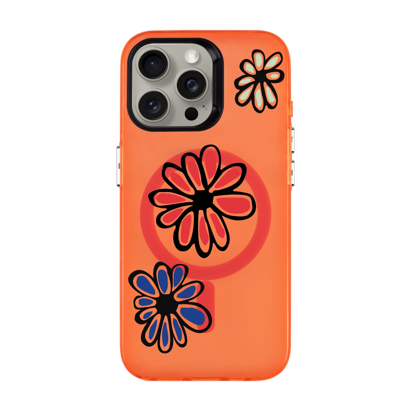 FLORIST-iPhone 15 Pro Max Hold Kılıf MagSafe Özellikli