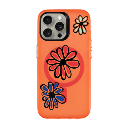 FLORIST-iPhone 15 Pro Max Hold Kılıf MagSafe Özellikli