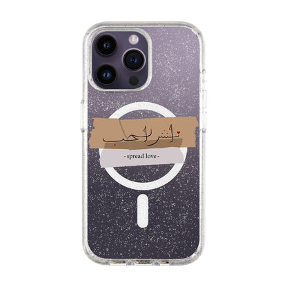 SPREAD LOVE-iPhone 14 Pro Max Shiny Kılıf MagSafe Özellikli
