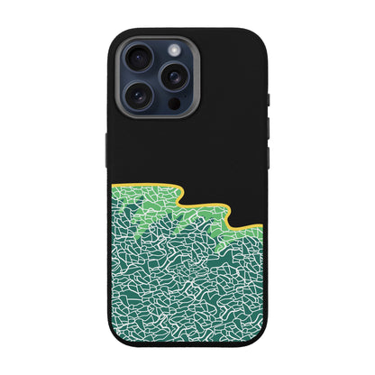 SEA-iPhone 15 Pro Max Leather Premium Kılıf MagSafe Özellikli