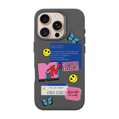 ARE YOU READY-iPhone 16 Pro Leather Premium Kılıf MagSafe Özellikli