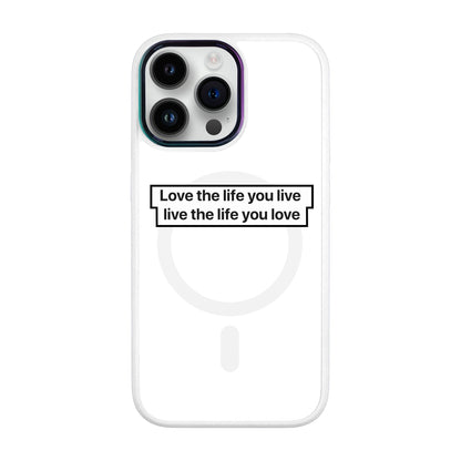 LOVE THE LIFE-iPhone 14 Pro Max Vigor Kılıf MagSafe Özellikli