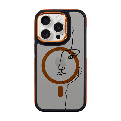 FACE-iPhone 15 Pro Dark Kılıf MagSafe Özellikli