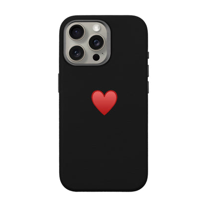 SPREAD HEART-iPhone 15 Pro Max Leather Premium Kılıf MagSafe Özellikli