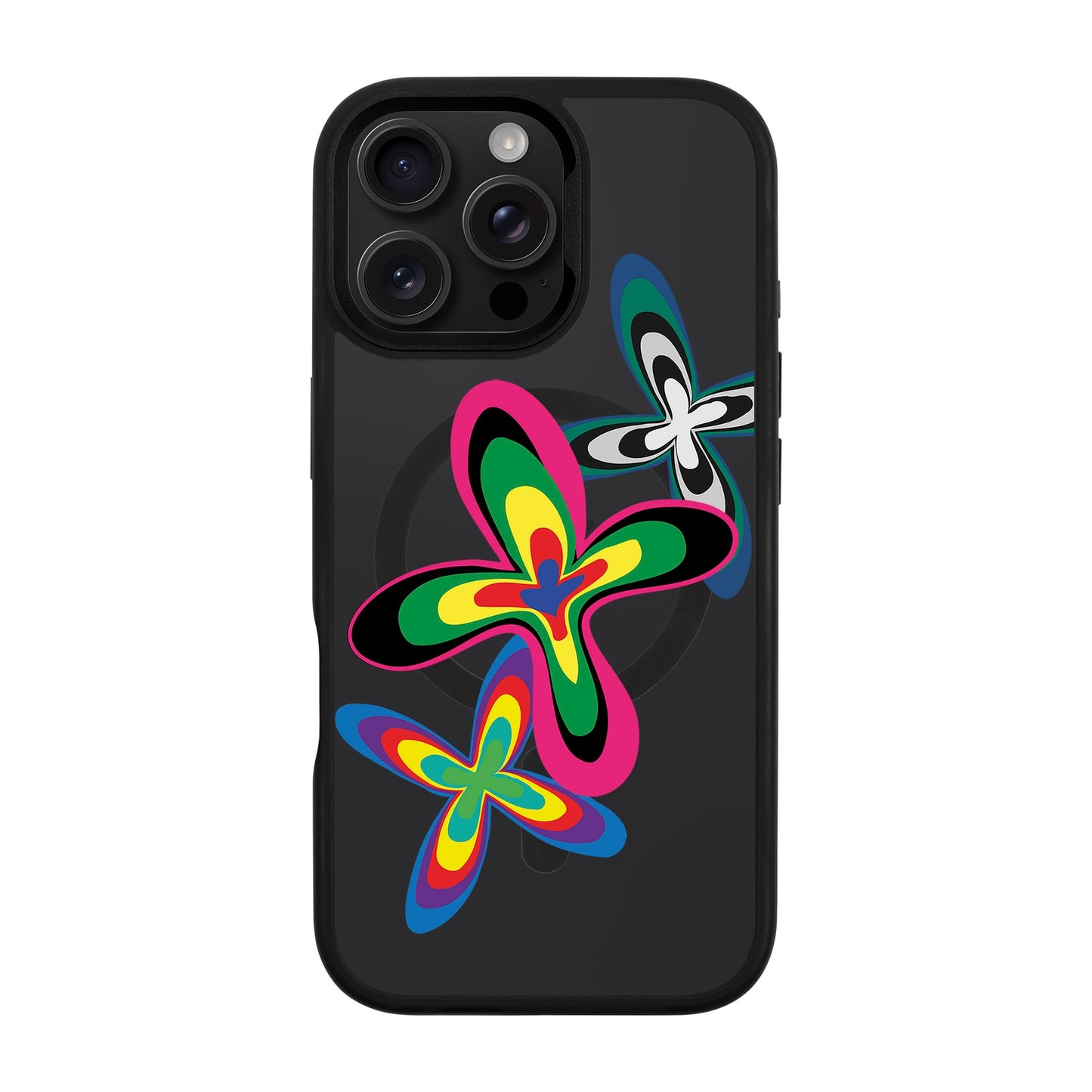 COLOR FLOWER-iPhone 16 Pro Max Rise Kılıf MagSafe Özellikli