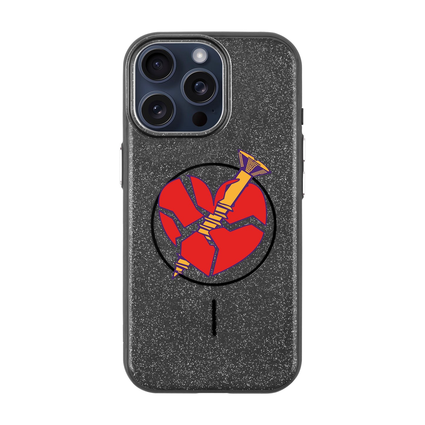 BROKEN HEART-iPhone 15 Pro Max Radiant Kılıf MagSafe Özellikli