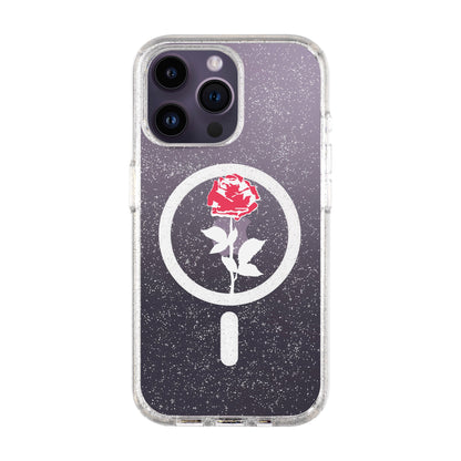 NATUREL ROSE-iPhone 14 Pro Max Shiny Kılıf MagSafe Özellikli