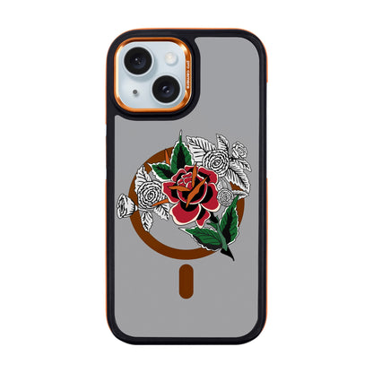 DRY ROSE-Dark Kılıf MagSafe Özellikli - iPhone 15