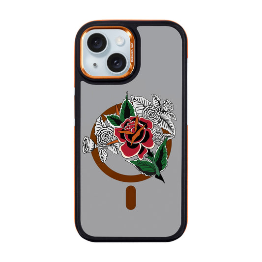 DRY ROSE-iPhone 15 Dark Kılıf MagSafe Özellikli