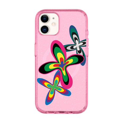 COLOR FLOWER-Shiny Kılıf MagSafe Özellikli - iPhone 11