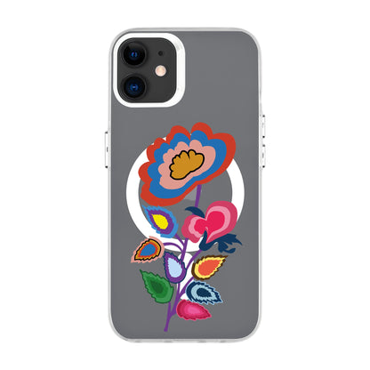 KNITTED FLOWER-iPhone 11 Hold Kılıf MagSafe Özellikli