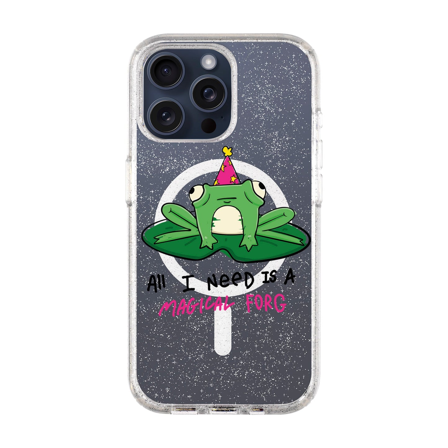FORG-iPhone 15 Pro Max Shiny Kılıf MagSafe Özellikli