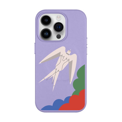 L’OISEAU LIBRE-Leather Kılıf MagSafe Özellikli - iPhone 14 Pro