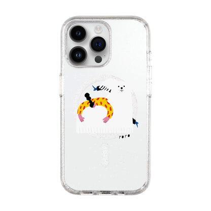 FANCY DOG-iPhone 14 Pro Max Shiny Kılıf MagSafe Özellikli