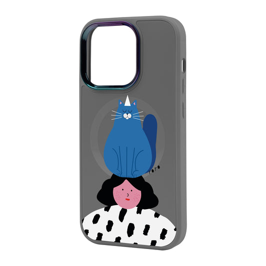 NAUGHTY CAT-iPhone 14 Pro Max Vigor Kılıf MagSafe Özellikli