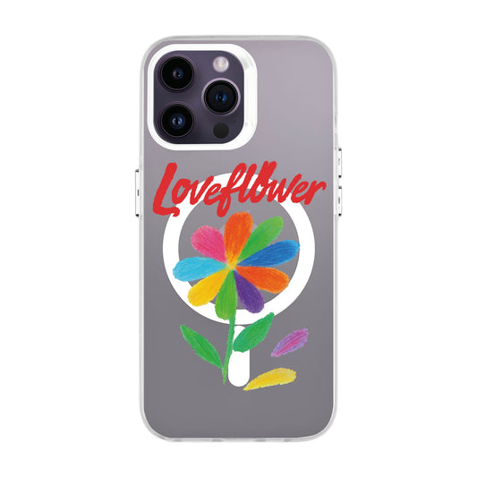 LOVE FLOWER-iPhone 14 Pro Max Hold Kılıf MagSafe Özellikli