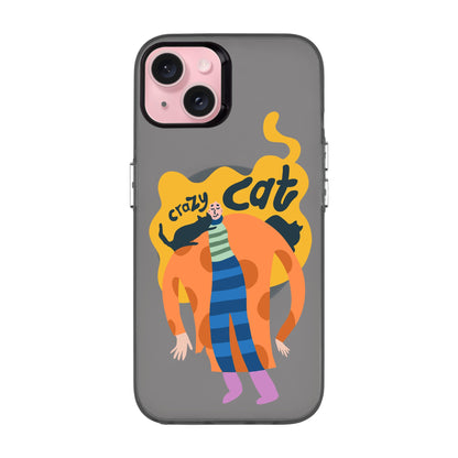 CRAZY CAT-iPhone 15 Plus Hold Kılıf MagSafe Özellikli
