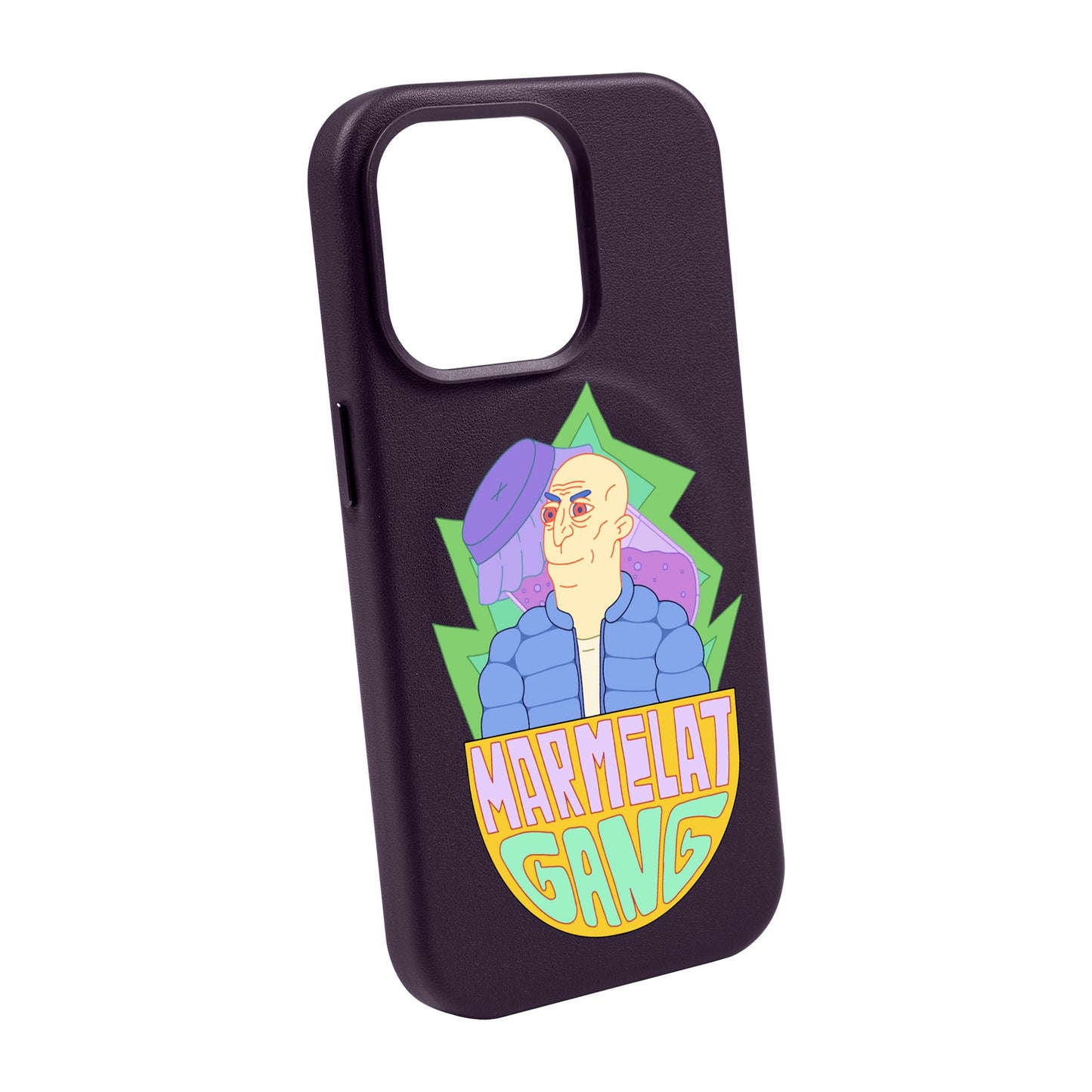 MARMELAT GANG-Leather Kılıf MagSafe Özellikli - iPhone 13