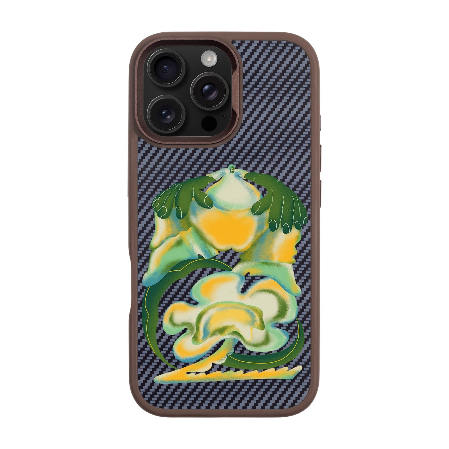 HUGE MAN-iPhone 16 Pro Max Plaid Kılıf MagSafe Özellikli