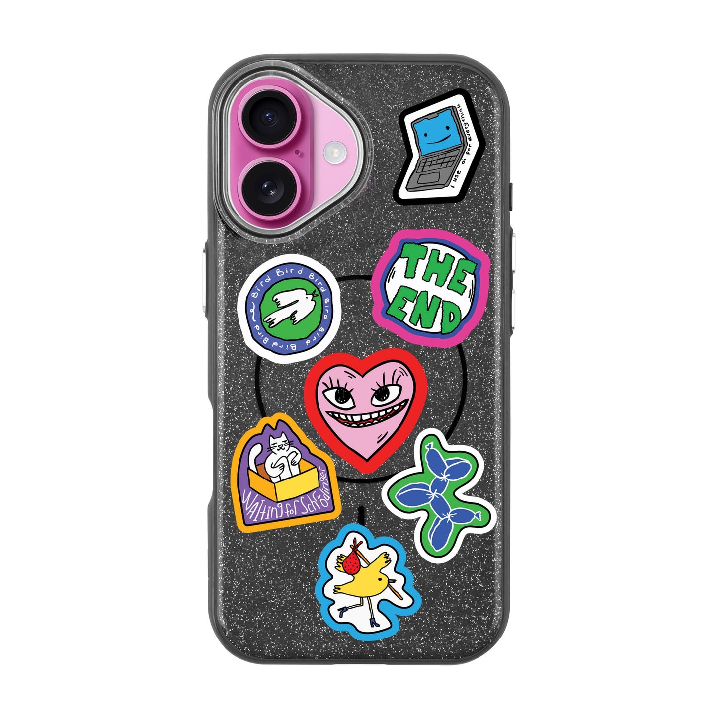 TŌTEN STICKERZ-iPhone 16 Plus Radiant Kılıf MagSafe Özellikli