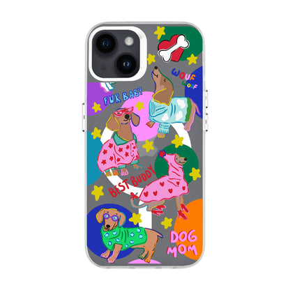 DOG MOM-iPhone 14 Plus Hold Kılıf MagSafe Özellikli