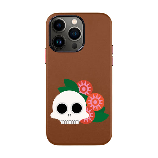 MEMENTO BLOOM-iPhone 13 Pro Max Leather Kılıf