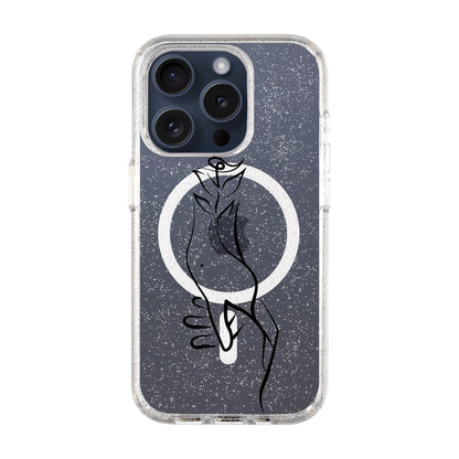 TOUCH-iPhone 15 Pro Shiny Kılıf MagSafe Özellikli
