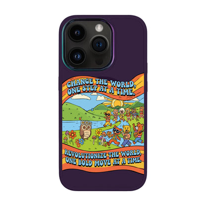 CHANGE THE WORLD-Vigor Kılıf MagSafe Özellikli - iPhone 14 Pro