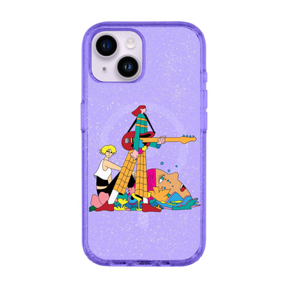 HER BAND-iPhone 14 Shiny Kılıf MagSafe Özellikli