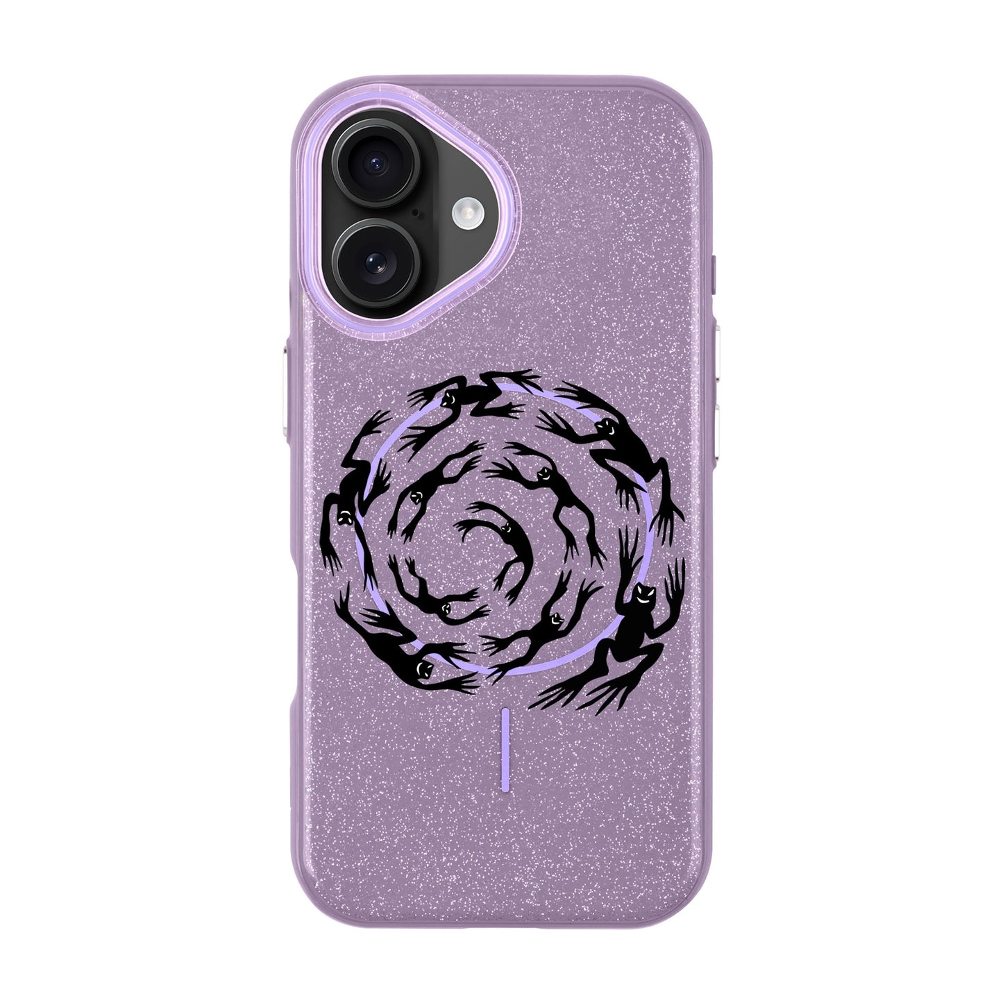 SWIRLING FROGS-iPhone 16 Radiant Kılıf MagSafe Özellikli