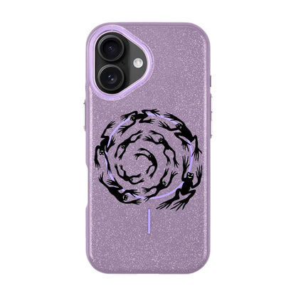 SWIRLING FROGS-iPhone 16 Radiant Kılıf MagSafe Özellikli