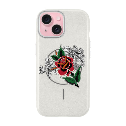 DRY ROSE-iPhone 15 Plus Radiant Kılıf MagSafe Özellikli