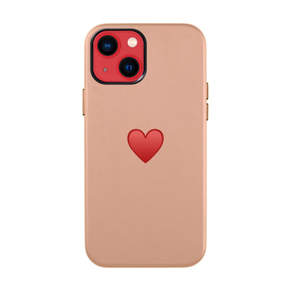 SPREAD HEART-iPhone 14 Leather Kılıf