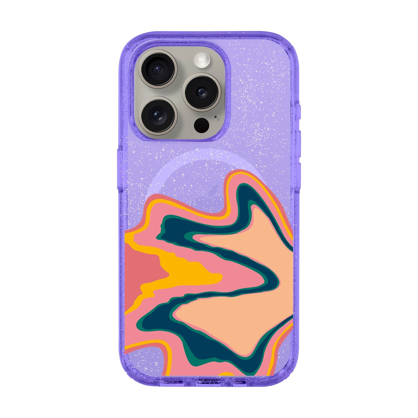 US IN ESSENCE-Shiny Kılıf MagSafe Özellikli - iPhone 15 Pro