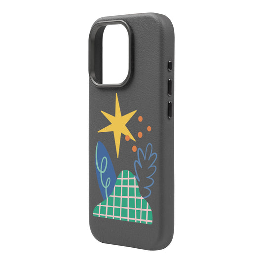 LITTLE NATURE-iPhone 15 Pro Max Leather Premium Kılıf MagSafe Özellikli