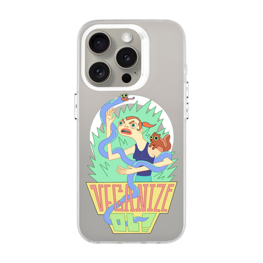 VEGANİZE-iPhone 15 Pro Hold Kılıf MagSafe Özellikli
