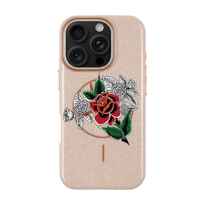DRY ROSE-iPhone 16 Pro Radiant Kılıf MagSafe Özellikli