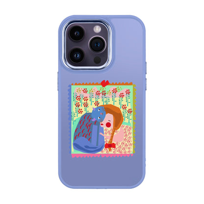 KEDİ POSTA PULU-iPhone 13 Pro Proof Kılıf
