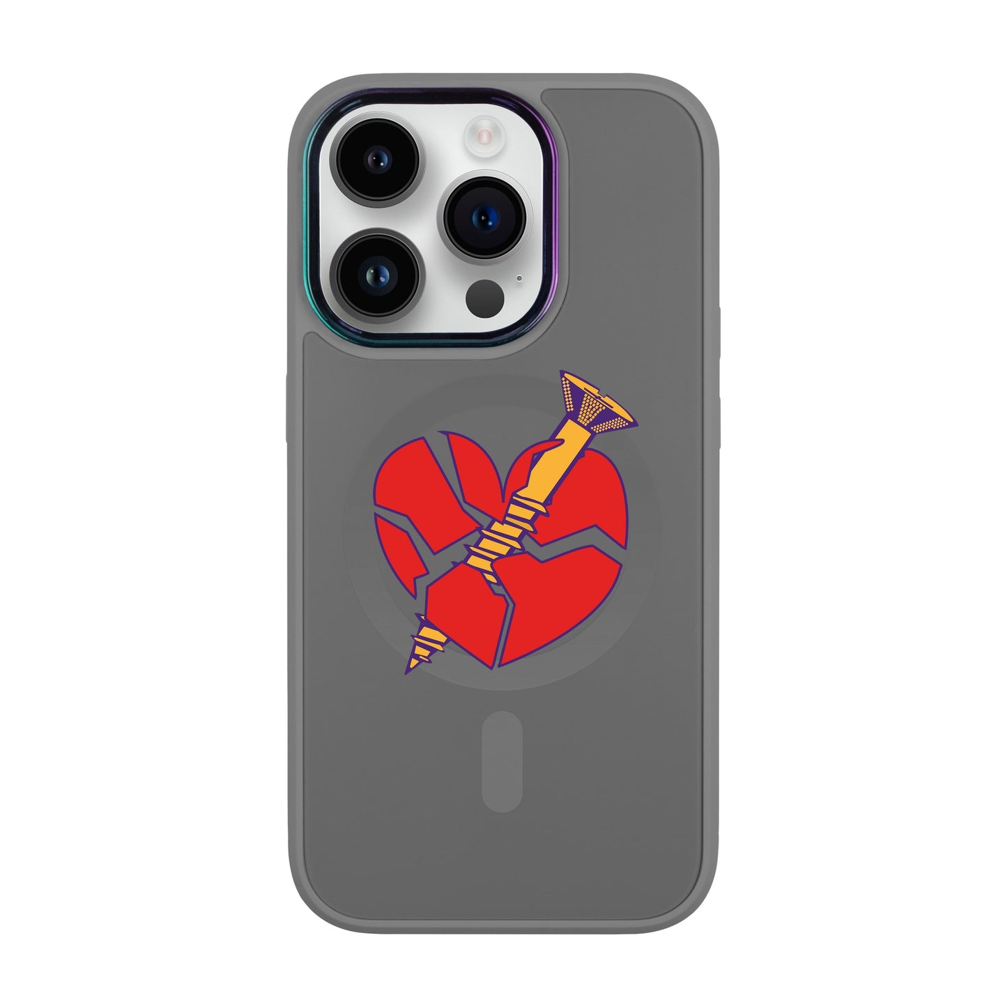 BROKEN HEART-iPhone 13 Pro Vigor Kılıf MagSafe Özellikli
