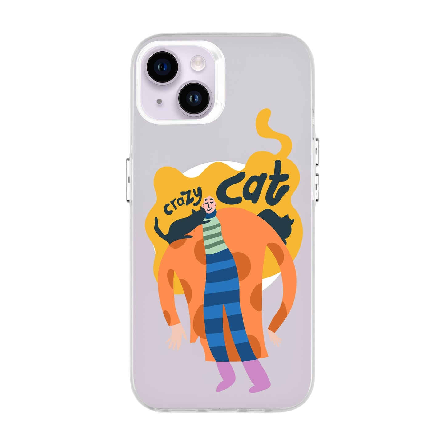 CRAZY CAT-iPhone 14 Plus Hold Kılıf MagSafe Özellikli