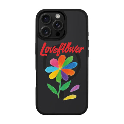 LOVE FLOWER-iPhone 16 Pro Max Rise Kılıf MagSafe Özellikli