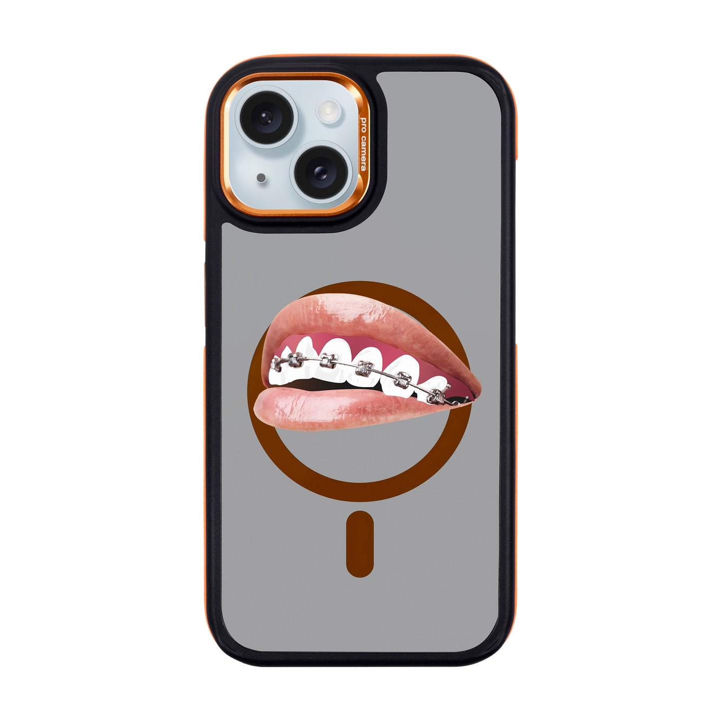 ORTHODONTIST-Dark Kılıf MagSafe Özellikli - iPhone 15
