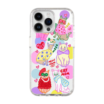 CAT MOM-iPhone 14 Pro Max Shiny Kılıf MagSafe Özellikli