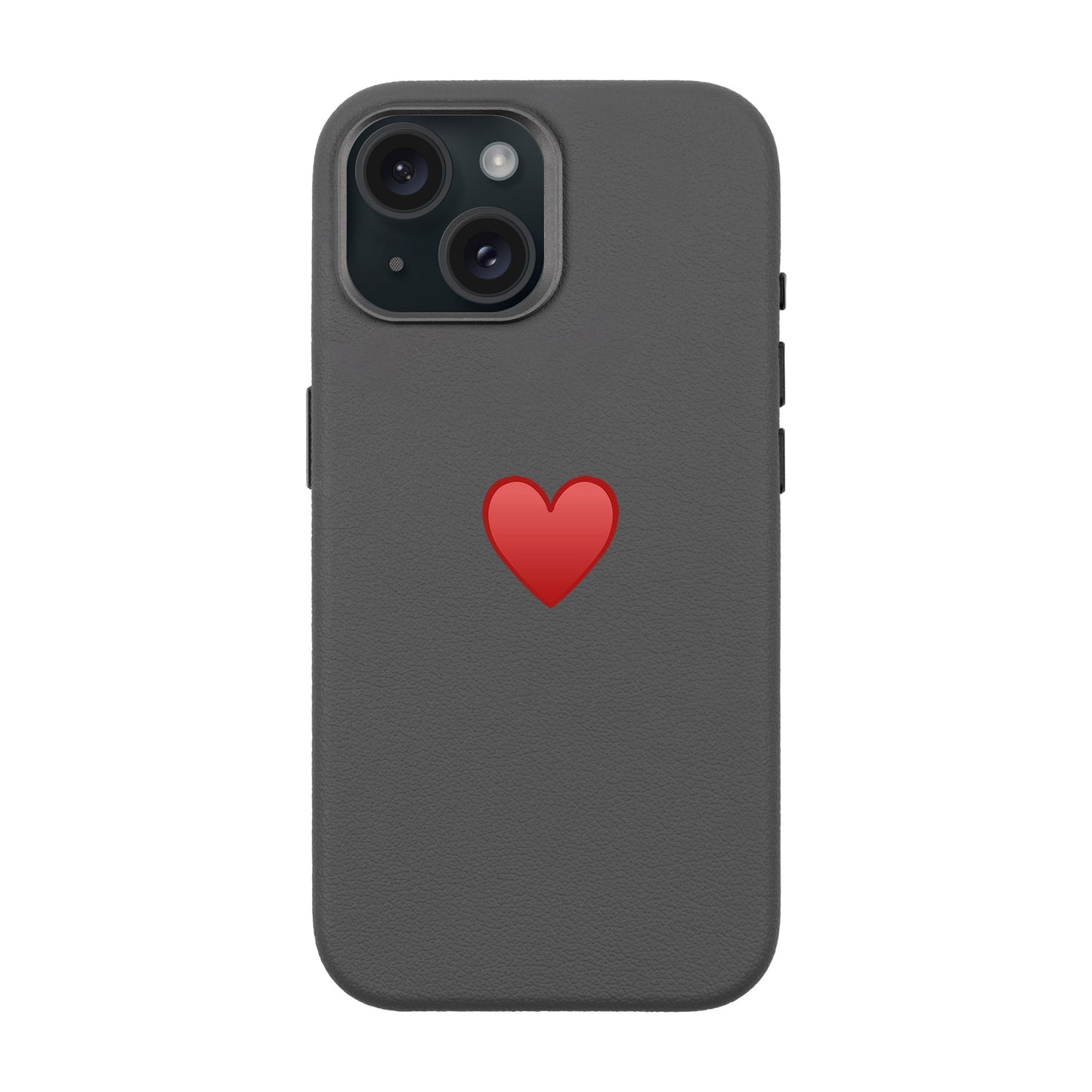 SPREAD HEART-iPhone 15 Leather Premium Kılıf MagSafe Özellikli