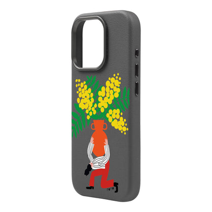 VASE-iPhone 16 Pro Max Leather Premium Kılıf MagSafe Özellikli