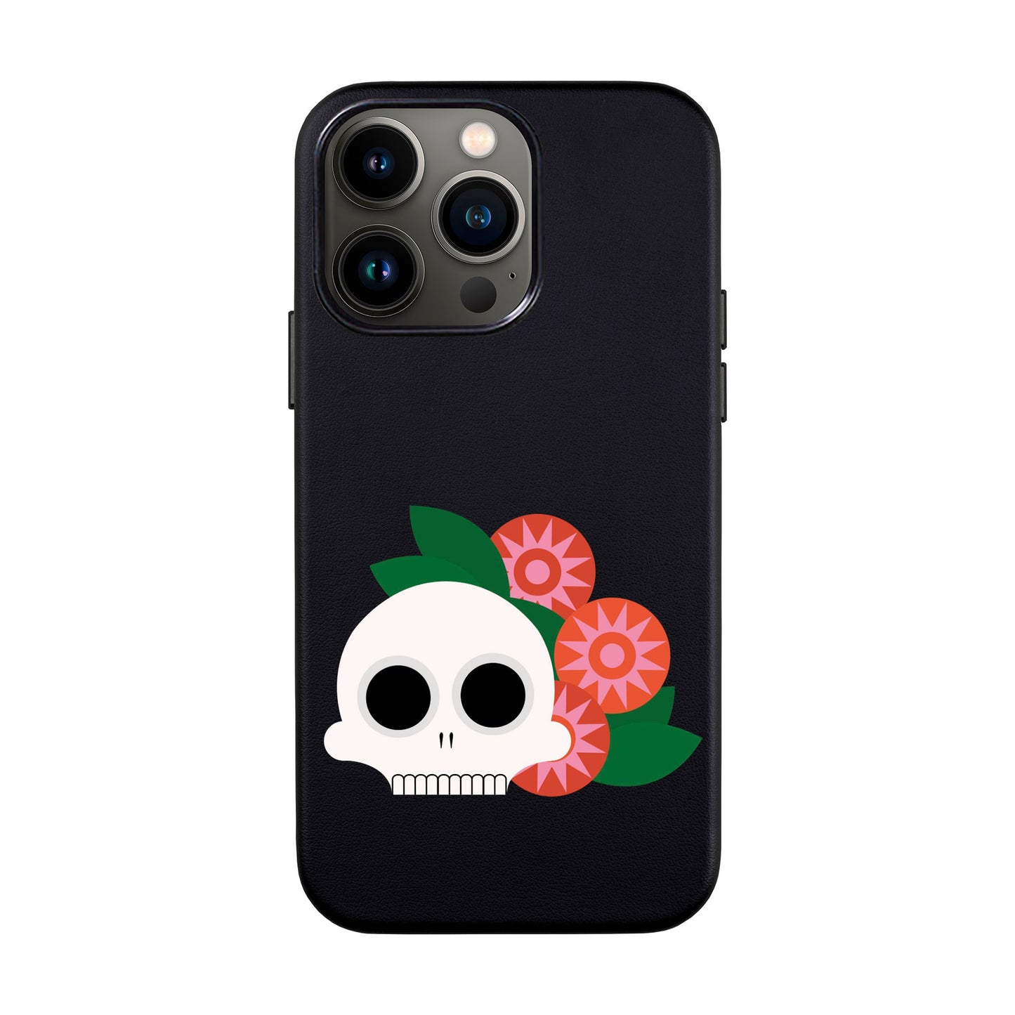 MEMENTO BLOOM-iPhone 13 Pro Leather Kılıf