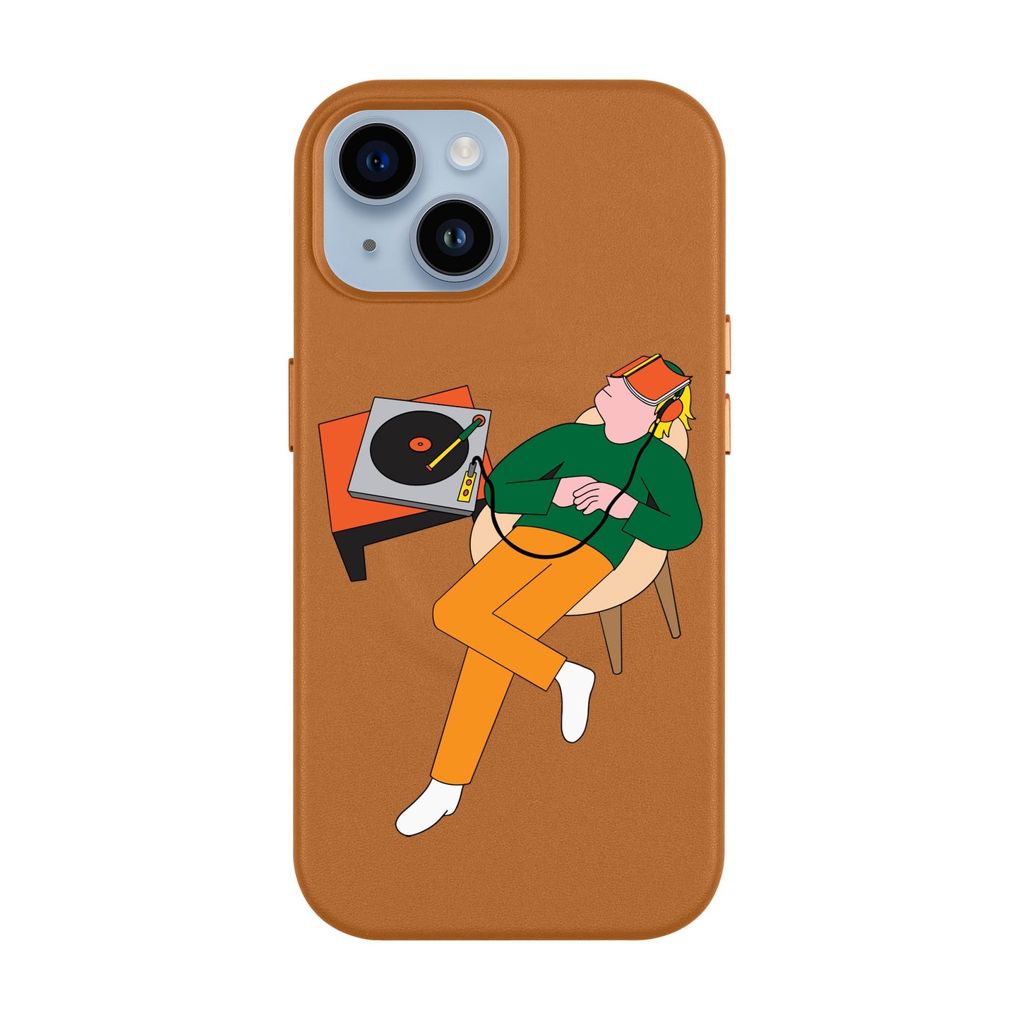 LAZY SUNDAY AFTERNOON-Leather Kılıf MagSafe Özellikli - iPhone 13