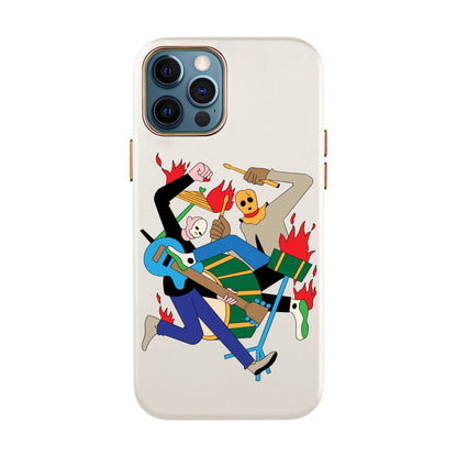 MONSTER MASH-iPhone 12 Pro Max Leather Kılıf