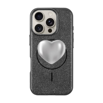 SILVER HEART-iPhone 16 Pro Radiant Kılıf MagSafe Özellikli